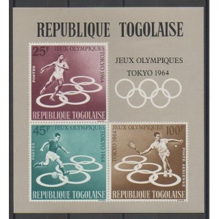 Buy this souvenir sheet  of Togo of the year 1964 (Nb BF12). - Mint hinged - Used