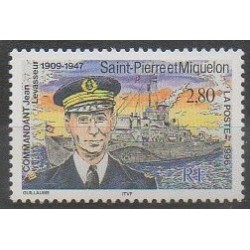 Saint-Pierre and Miquelon - 1996 - Nb 624 - Military history
