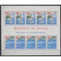 Monaco - Blocks and sheets - 1986 - Nb BF34 - Environment - Europa