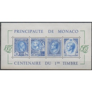Acheter ce bloc-feuillet de Monaco de l'année 1985 (No BF33).