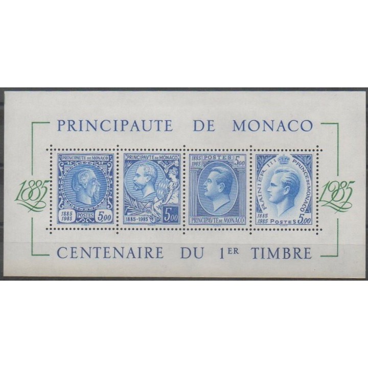 Acheter ce bloc-feuillet de Monaco de l'année 1985 (No BF33).