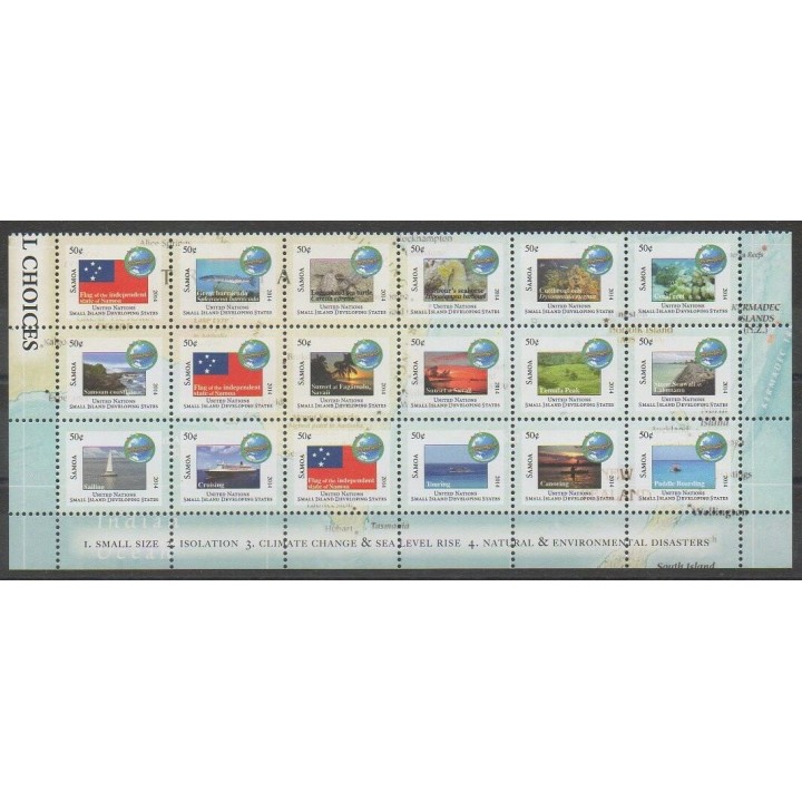 Acheter cette série de timbres de Samoa de l'année 2014 (No 1120/1137).
