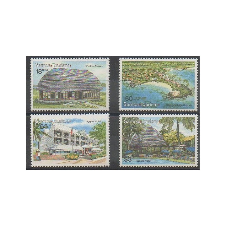 Buy this set of stamps of Samoa of the year 1990 (Nb 715/718).