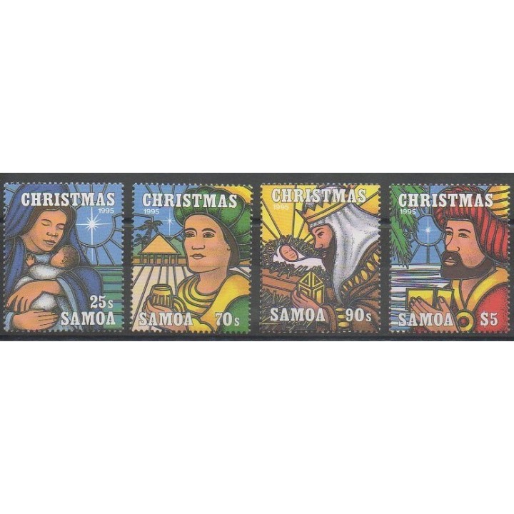 Buy this set of stamps of Samoa of the year 1995 (Nb 826/829).