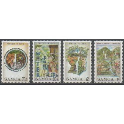 Samoa - 1996 - Nb 830/833 - Environment