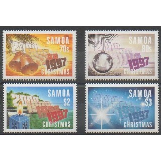Acheter cette série de timbres de Samoa de l'année 1997 (No 862/865).