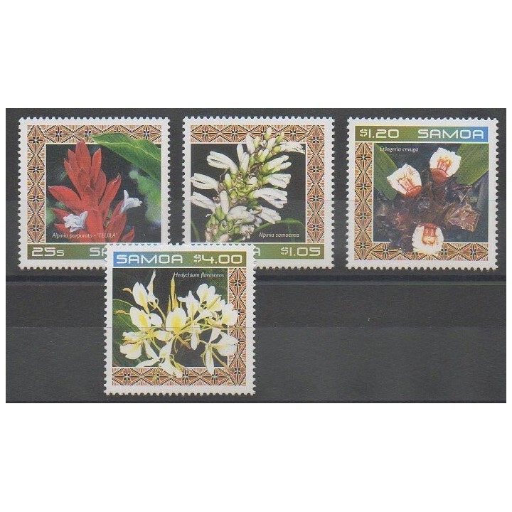 Acheter cette série de timbres de Samoa de l'année 2002 (No 946/949).