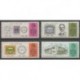 Salomon (Iles) - 1970 - No 185/188 - Service postal - Timbres sur timbres