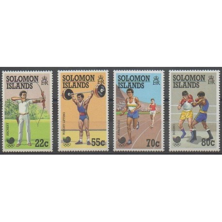 Solomon (Islands) - 1988 - Nb 658/661 - Summer Olympics