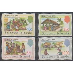 Solomon (Islands) - 1991 - Nb 726/729 - Christmas