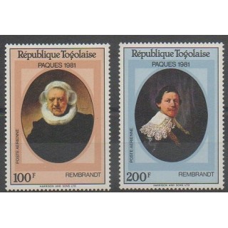 Buy these stamps of Togo of the year 1981 (Nb PA440/PA441).