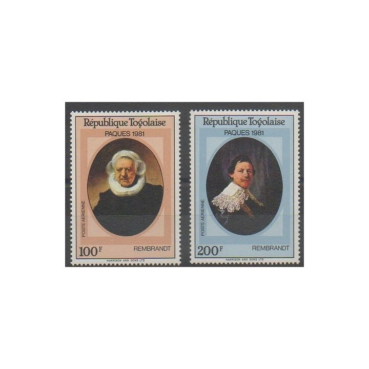 Acheter ces timbres du Togo de l'année 1981 (No PA440/PA441).