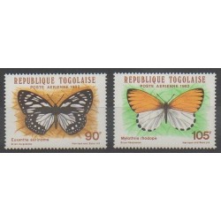 Togo - 1982 - No PA477/PA478 - Insectes