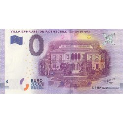 Billet souvenir - Villa Ephrussi de Rothschild - 2016-1