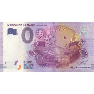 Billet souvenir - Maison de la magie - 2016