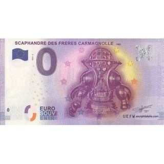 Billet souvenir - Scaphandre des frères Carmagnolle - 2016