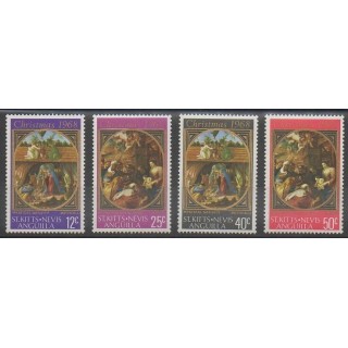Buy this set of stamps of Saint-Christophe of the year 1968 (Nb 205/208).