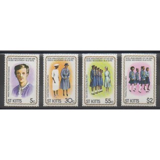 Buy this set of stamps of Saint-Christophe of the year 1981 (Nb 482/485).