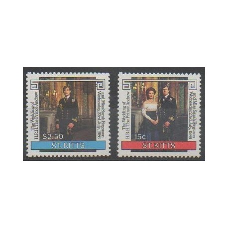 Saint-Christophe - 1986 - Nb 604/605 - Royalty