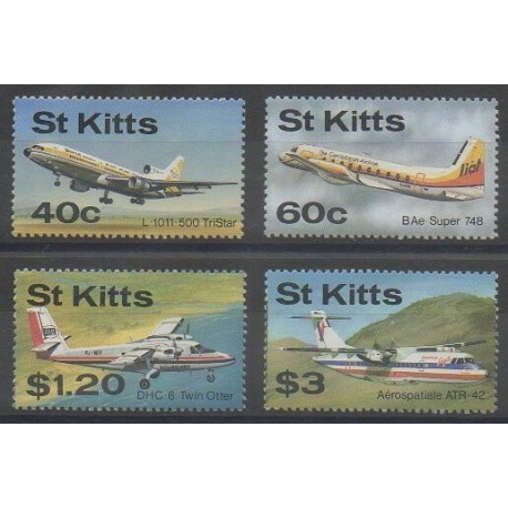 Saint-Christophe - 1987 - Nb 637/640 - Planes