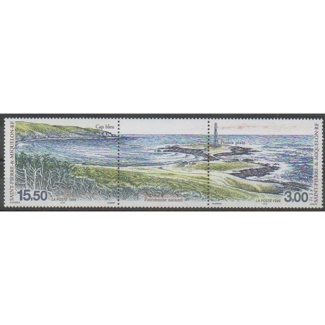 Saint-Pierre et Miquelon - 1998 - No 681/682 - Sites