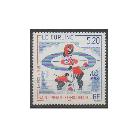 Saint-Pierre et Miquelon - 1998 - No 670 - Jeux olympiques d'hiver