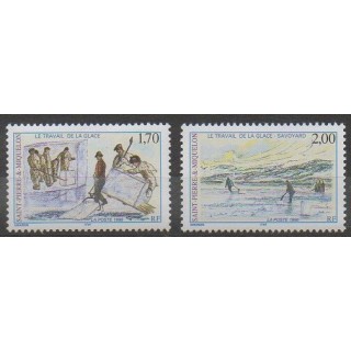 Acheter cette série de timbres de Saint-Pierre et Miquelon de l'année 1998 (No 672/673).