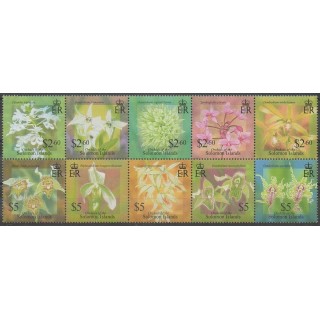 Acheter cette série de timbres des îles Salomon de l'année 2004 (No 1025/1034).