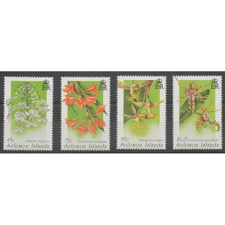 Acheter cette série de timbres des îles Salomon de l'année 1995 (No 848/851).