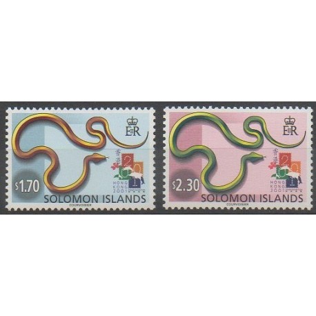 Solomon (Islands) - 2001 - Nb 958/959 - Horoscope - Philately