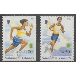 Acheter cette série de timbres des îles Salomon de l'année 2000 (No 957G/957H).