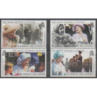 Acheter cette série de timbres des îles Salomon de l'année 1999 (No 938/941).