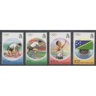 Acheter cette série de timbres des îles Salomon de l'année 2004 (No 1021/1024).