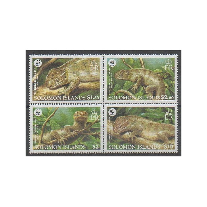 Acheter cette série de timbres des îles Salomon de l'année 2005 (No 1164/1167).