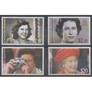 Acheter cette série de timbres des îles Salomon de l'année 2006 (No 1168/1171).