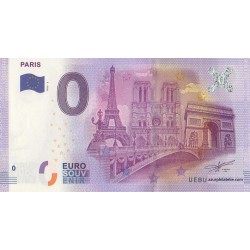 Billet souvenir - Paris - 2016-2