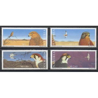 Stamps - Theme birds - Namibia - 1999- Nb 888/891