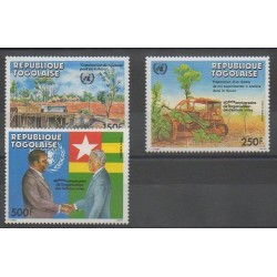 Togo - 1985 - Nb PA572/PA574 - United Nations