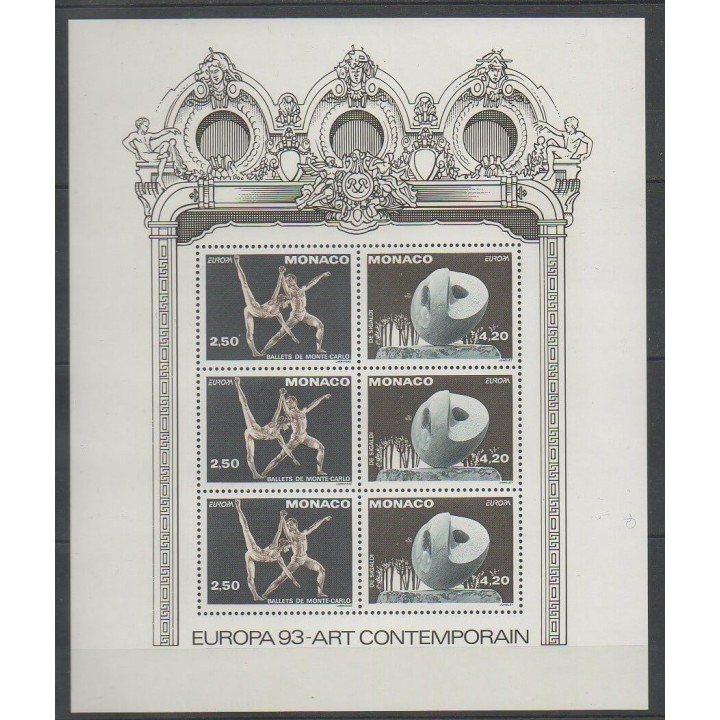 Acheter ce bloc-feuillet de Monaco de l'année 1993 (No BF61).