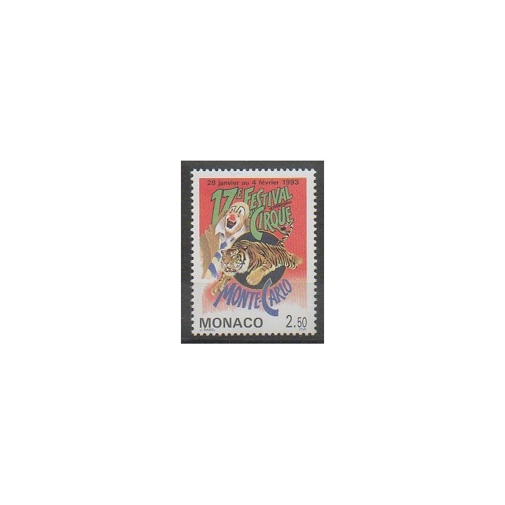 Acheter ce timbre de Monaco de l'année 1993 (No 1854).