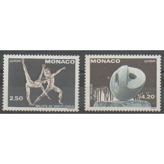 Acheter cette série de timbres de Monaco de l'année 1993 (No 1875/1876).