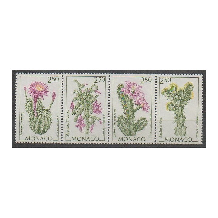 Acheter cette série de timbres de Monaco de l'année 1993 (No 1877/1880).
