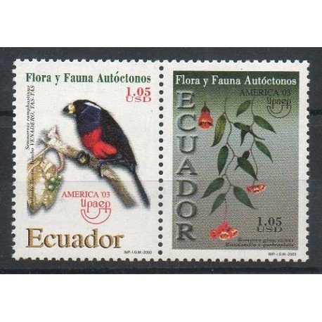 Ecuador - 2003- Nb 1769/1770 - Birds