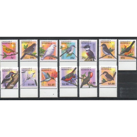 Dominique - 2001- Nb 2771/2783 - Birds