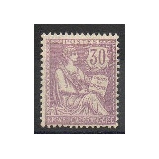 Timbres  - France - Poste - 1902 - No 128