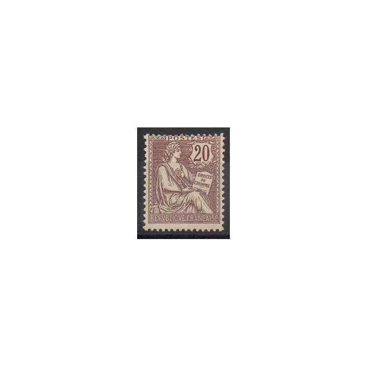 Timbres  - France - Poste - 1902 - No 126