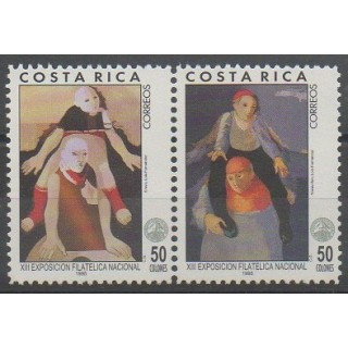 Buy this set of stamps of Costa Rica of the year 1995 (Nb 594/595).
