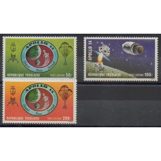 Acheter ces timbres du Togo de l'année 1971 (No PA151/PA153).