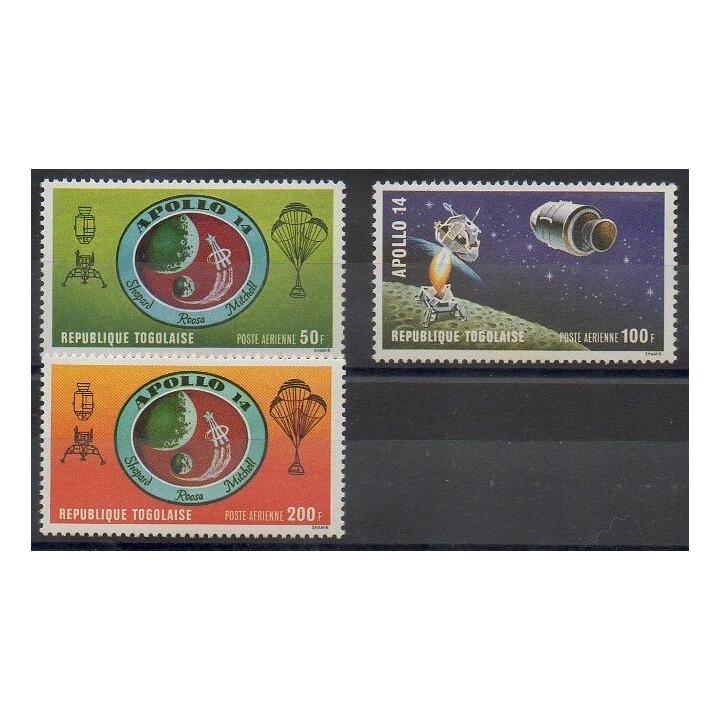 Buy these stamps of Togo of the year 1971 (Nb PA151/PA153).