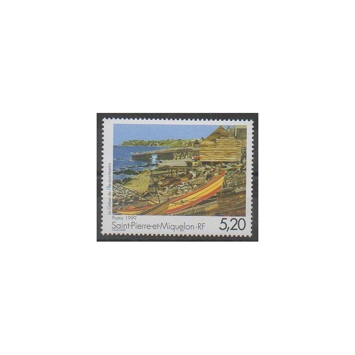 Buy this stamp of Saint-Pierre et Miquelon of the year 1999 (Nb 687).